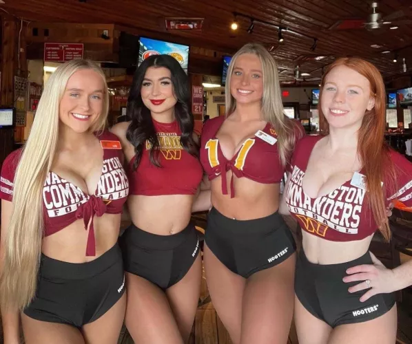 Commander football babes