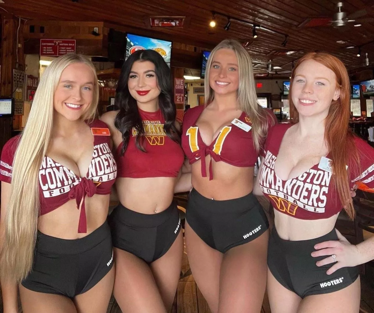 Commander football babes