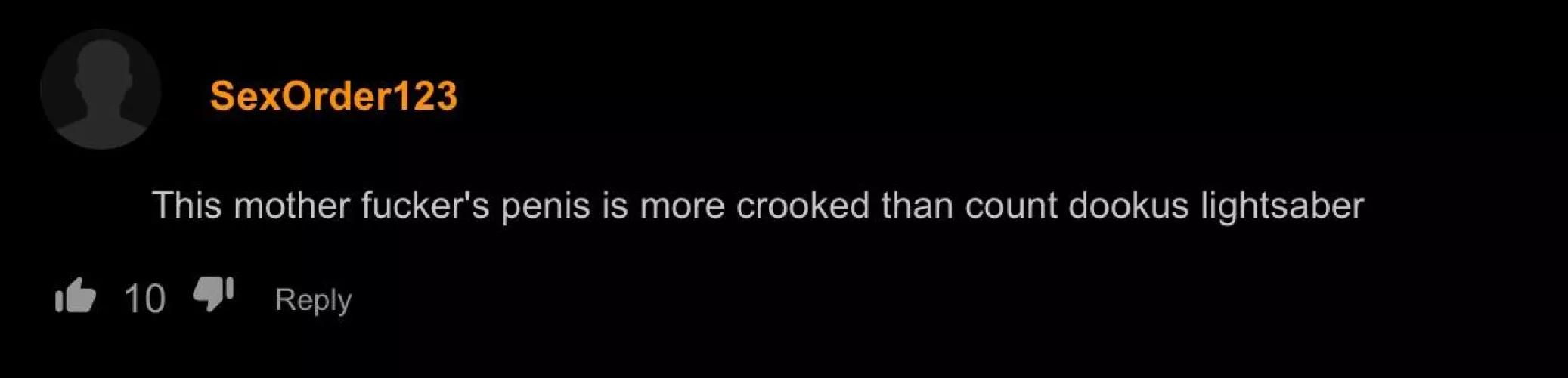 he has some top tier insulting skills