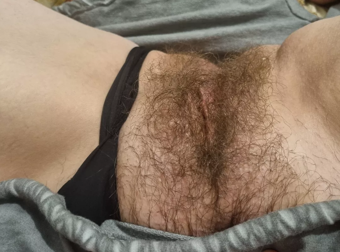 Hehe love a hairy bush work flash when no one is looking