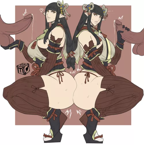 Hinoa and Minoto (SekushiMagik)