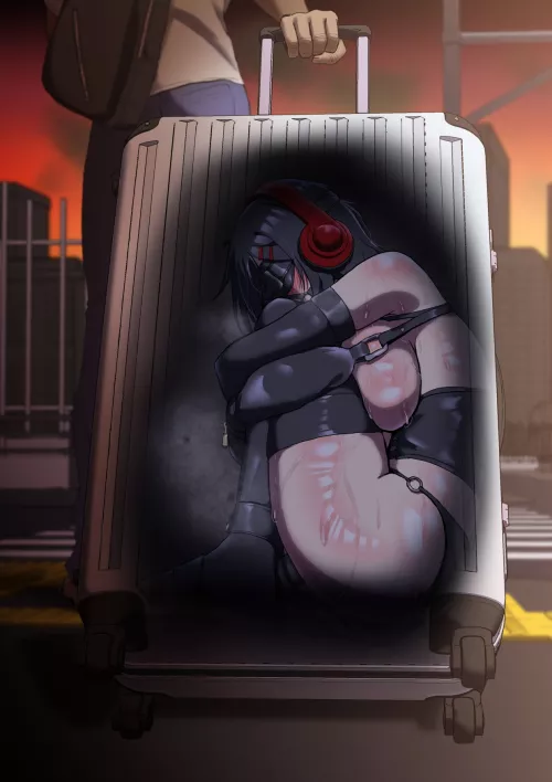 I felt the suitcase move and panic set in not knowing who had me or where I was going