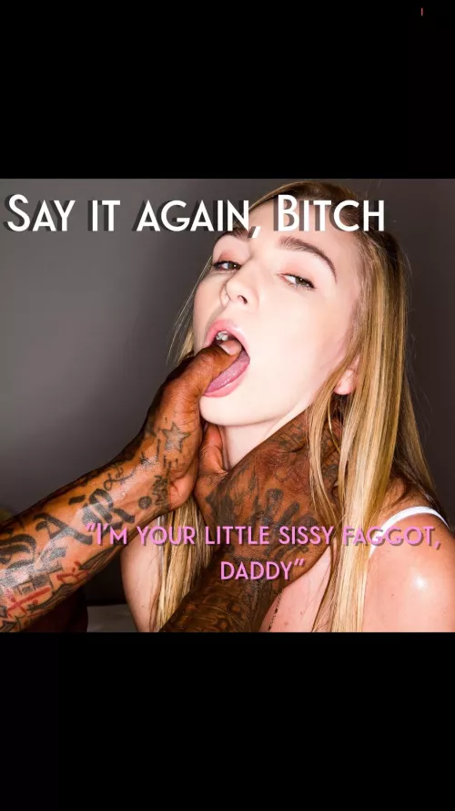 I want to be someone’s bitch