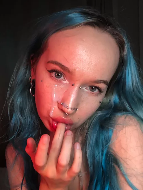 If I lick your dick, you'll splatter my face.