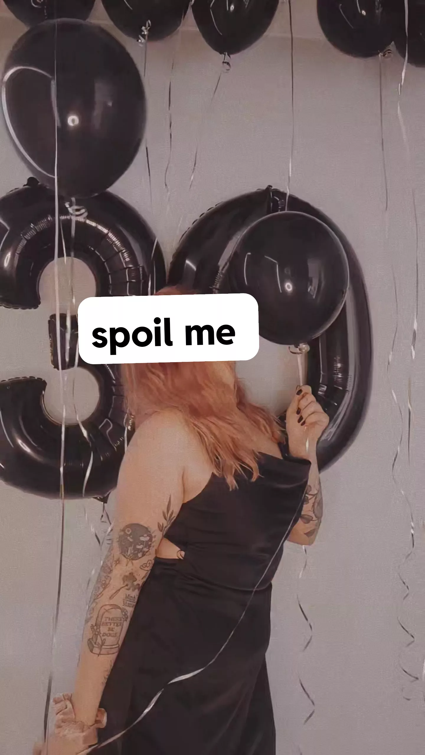 It's baby's birthday week. Spoil me and I'll reward u