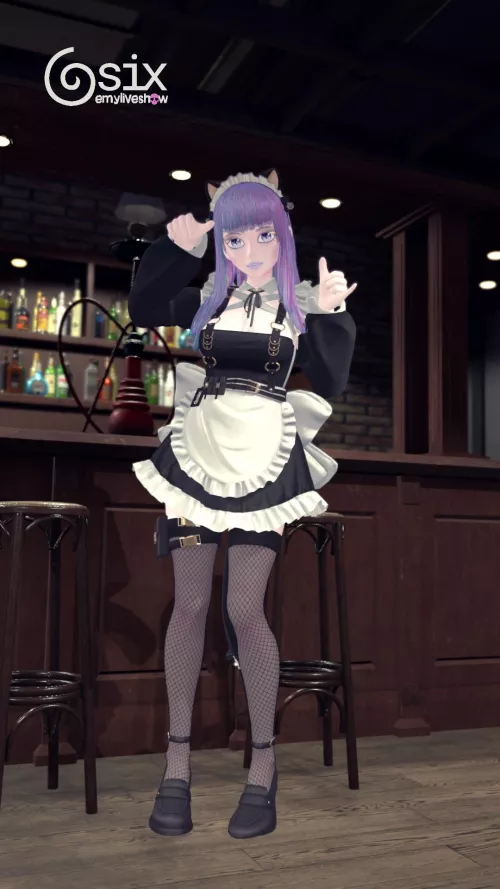 Kitty Six will serve you today 😻 https://chaturbate.com/emyliveshow