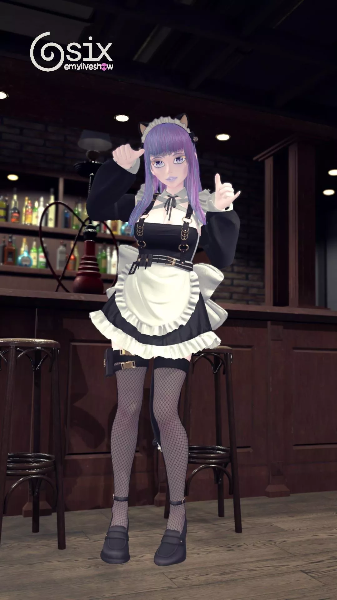 Kitty Six will serve you today 😻 https://chaturbate.com/emyliveshow