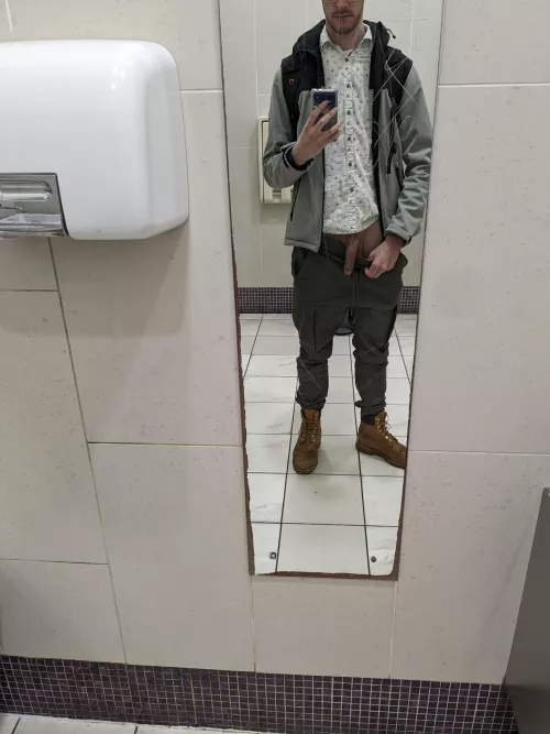 Mall bathroom