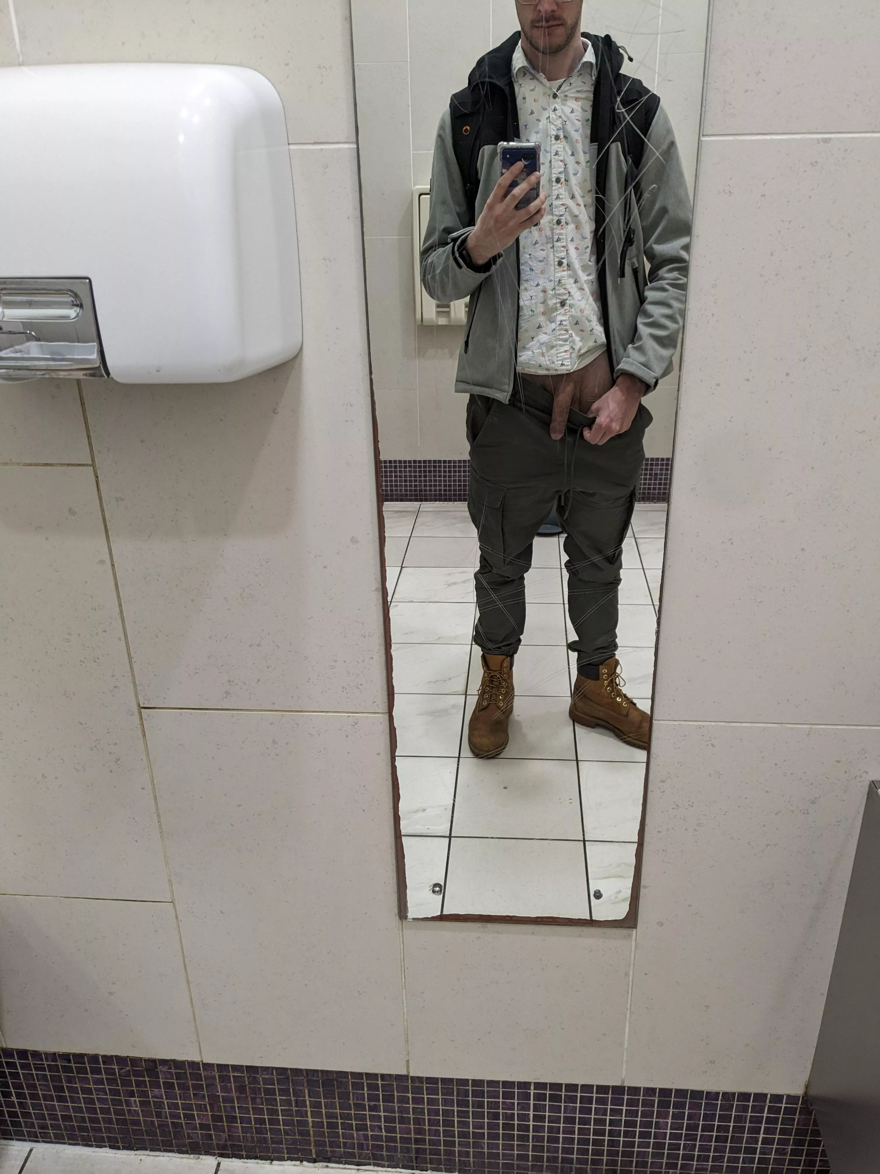Mall bathroom