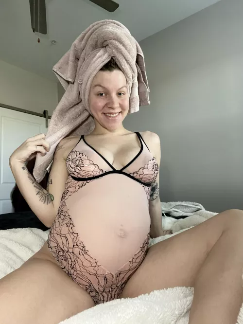 My pregnant bump is getting so big!