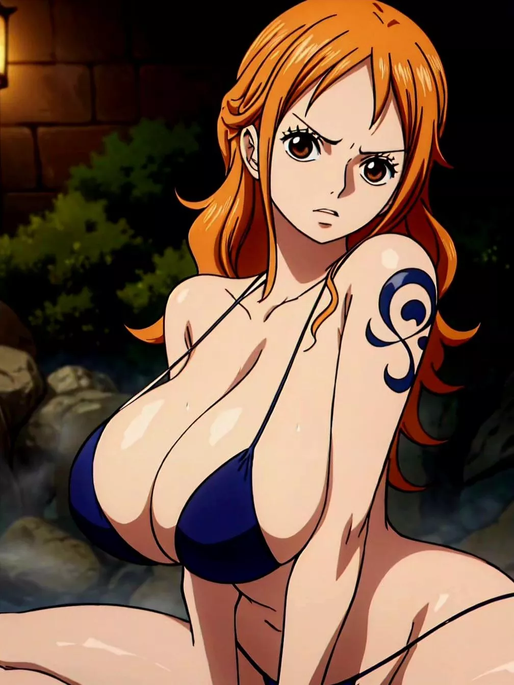 Nami in Blue