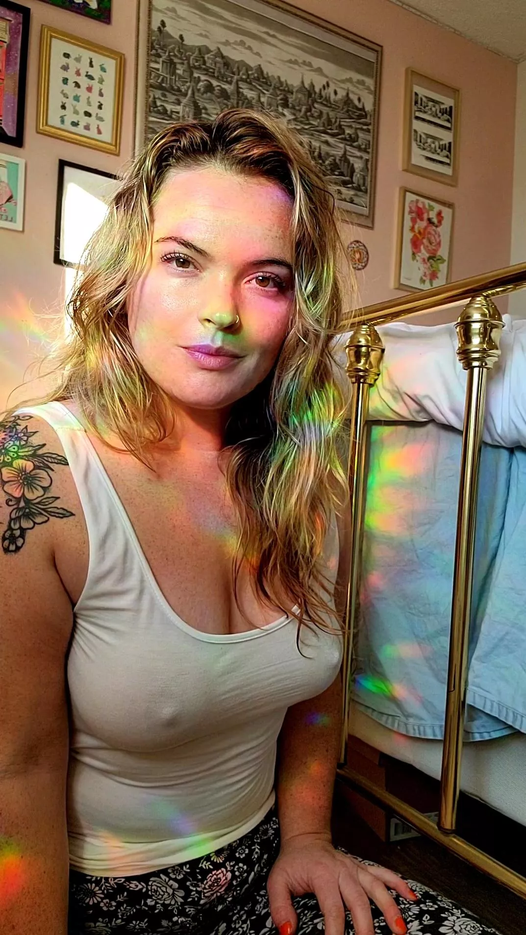 Nipples are my favorite accessory. They elevate even a little white tank top.