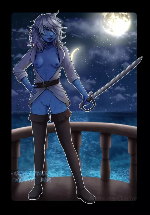 Raine Dressed as a Pirate c: