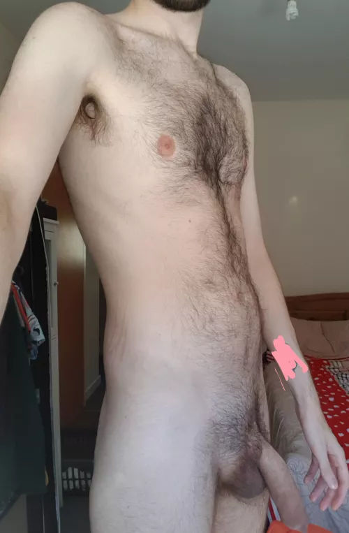 Showing off my fur to the neighbours (the windows too high for them to get the full picture)