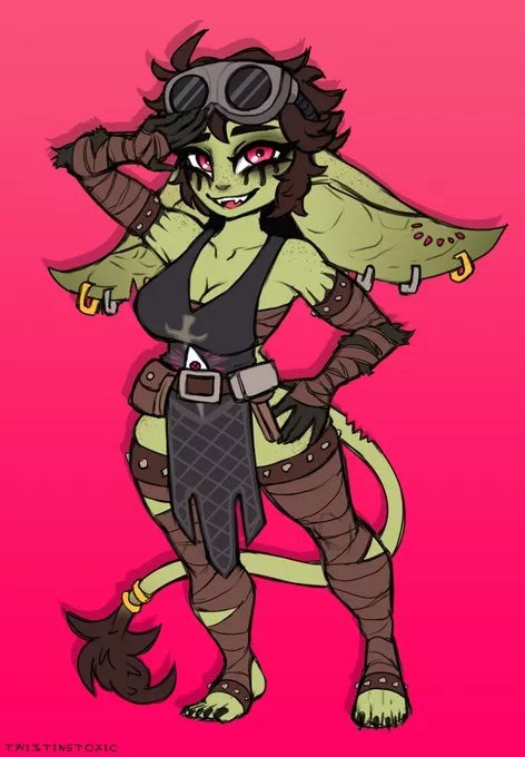 Sketch commission by @TwistingToxic