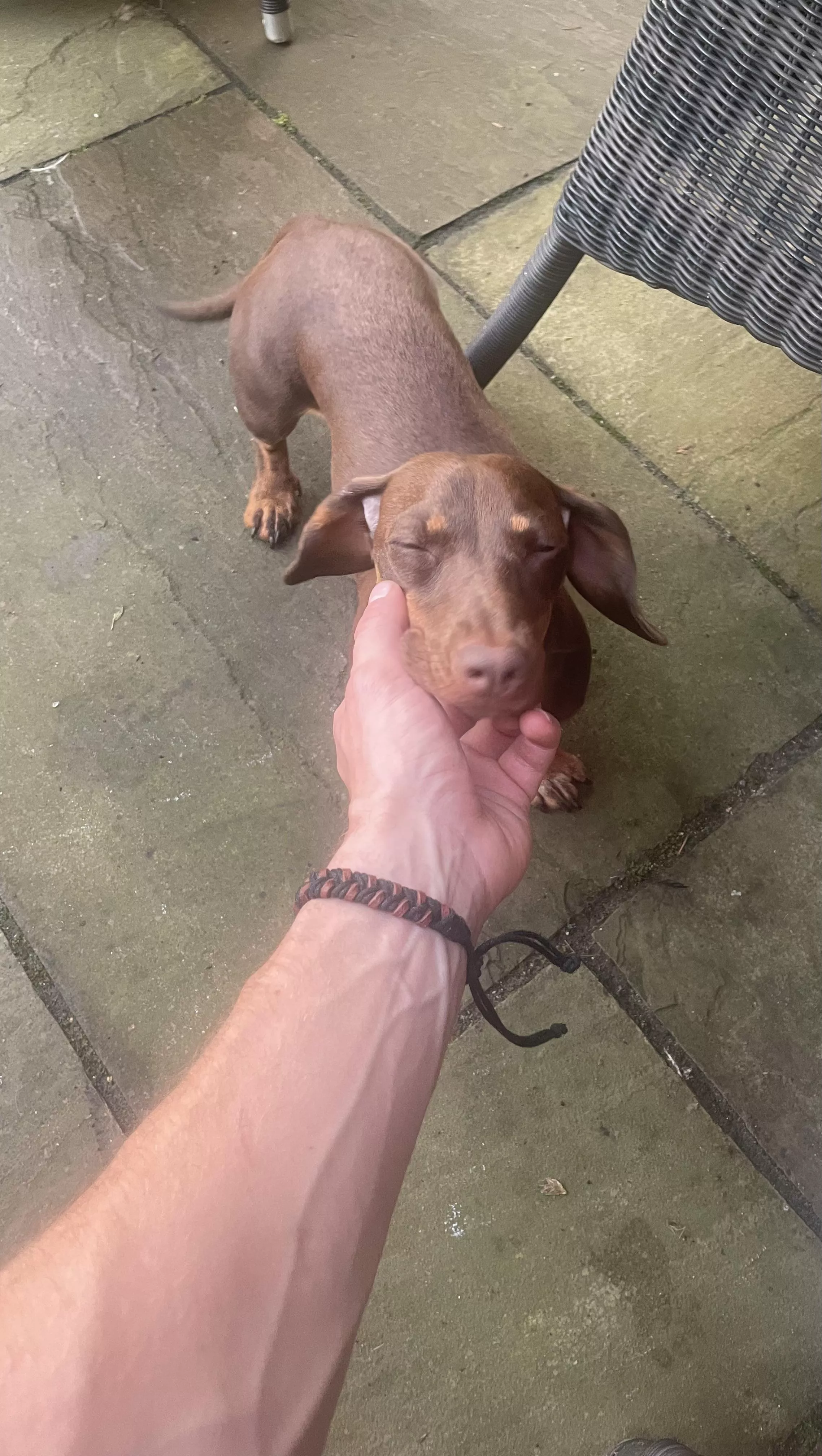 Stroking my friends sausage