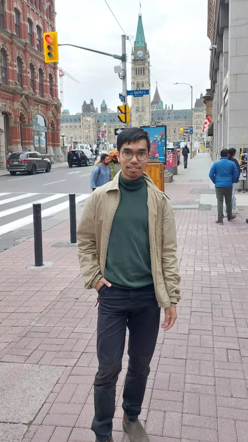 Taken at Parliament last month