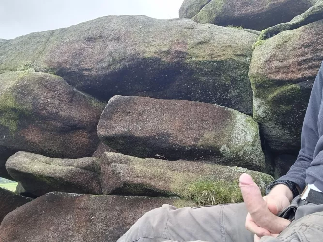 Took a break during my hike