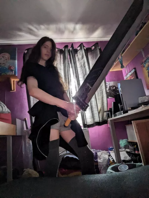 What do you think of my sword?