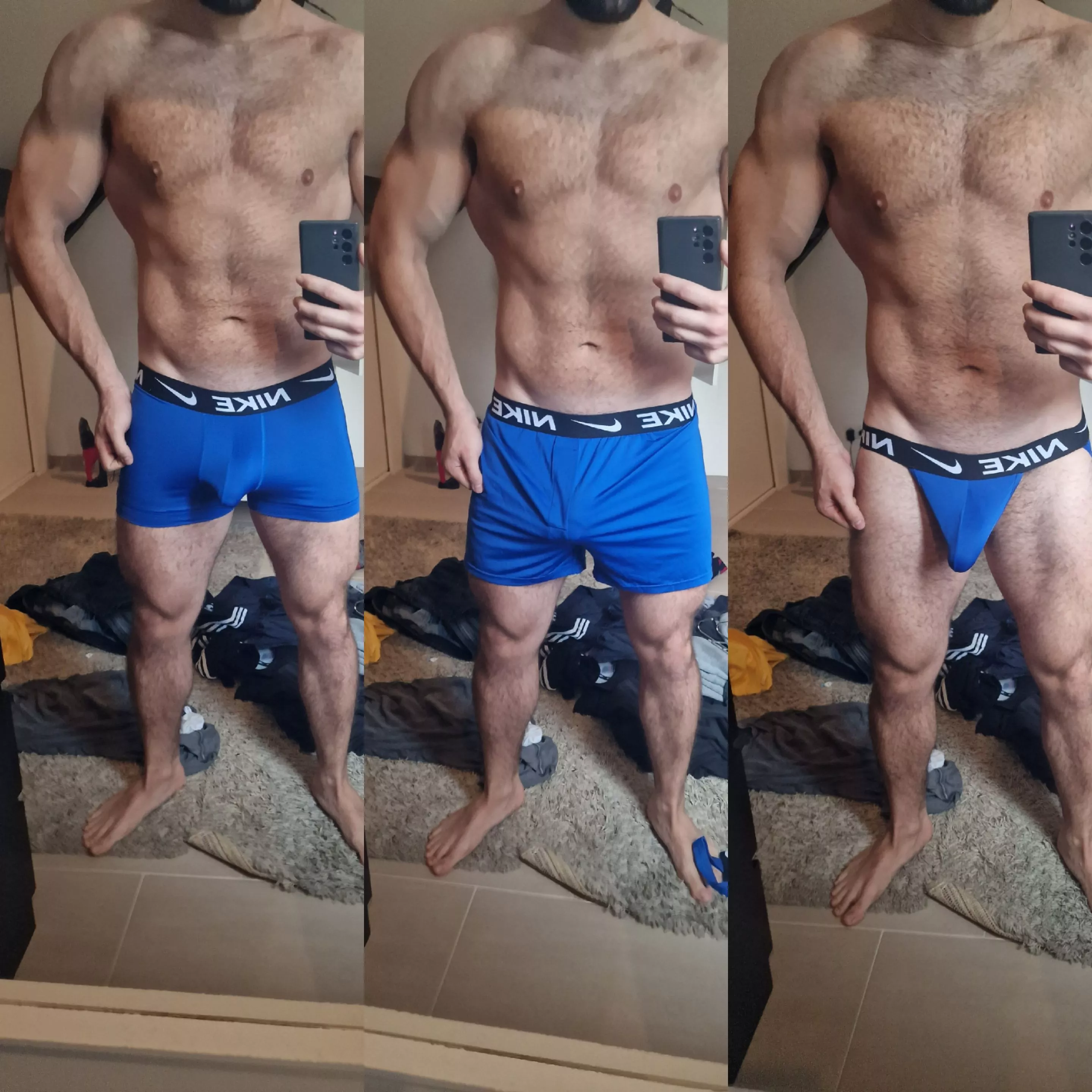 Which one looks best on me?