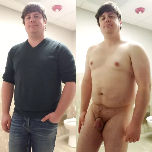 Your coworker when he takes his clothes off