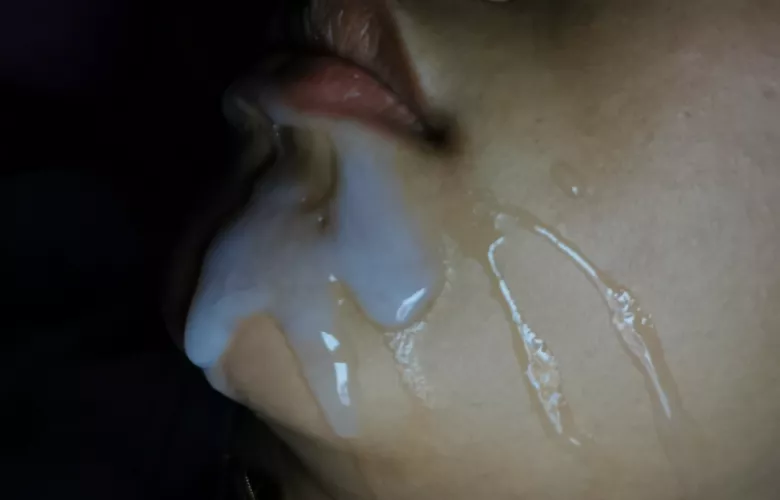 Again with his pabitin overload so I'd lick it of[f] my chin.