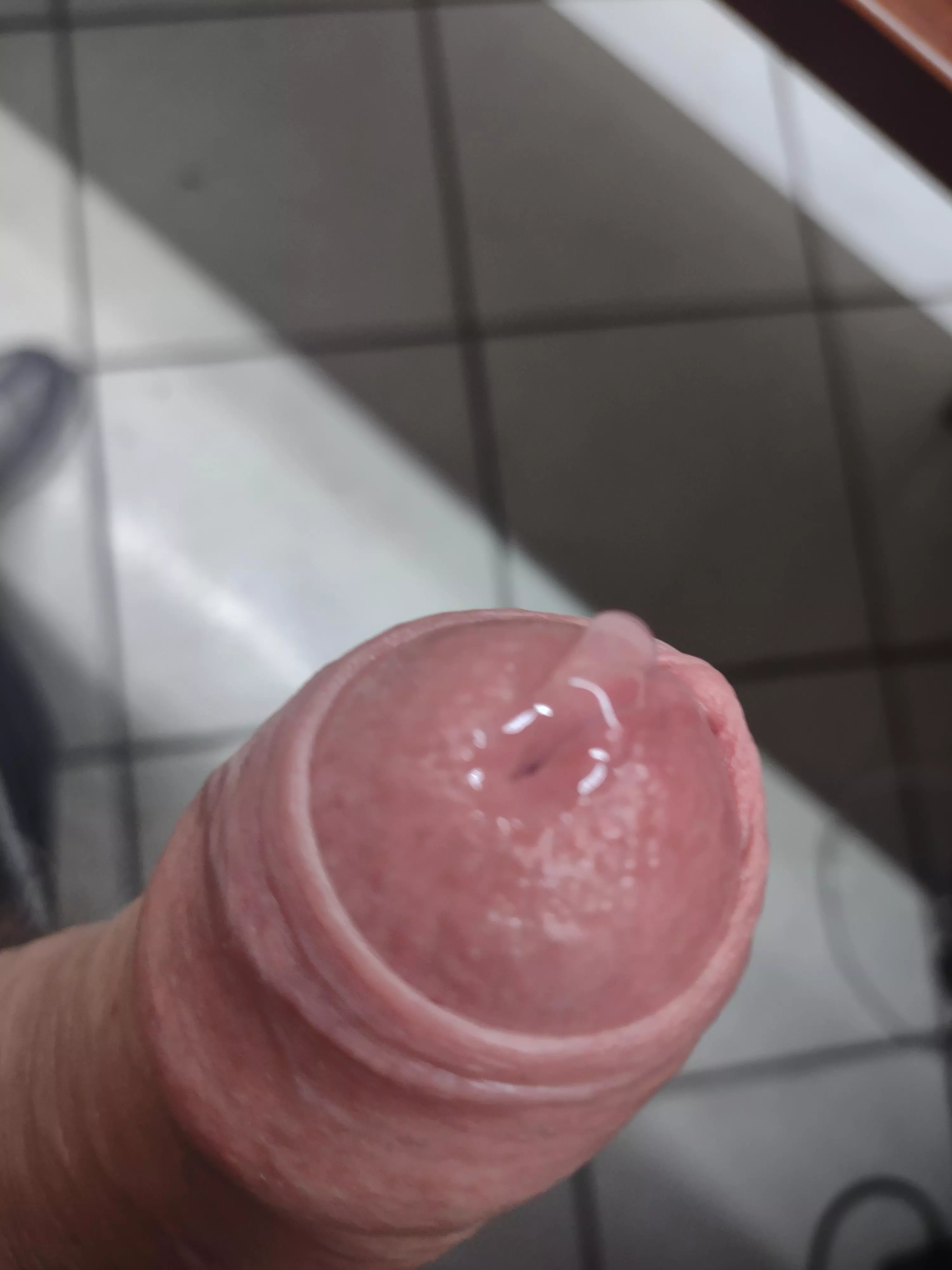 Always wet when edging