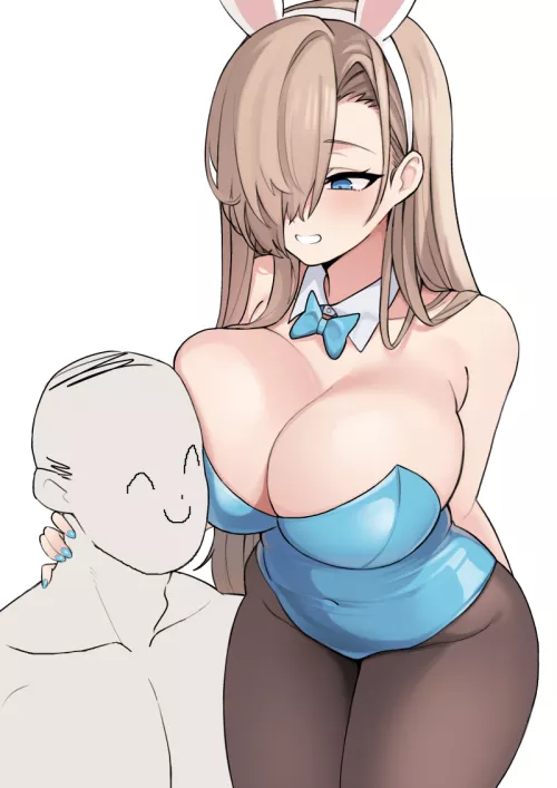 Asuna's gifts compared to a head! (By: JORIN)