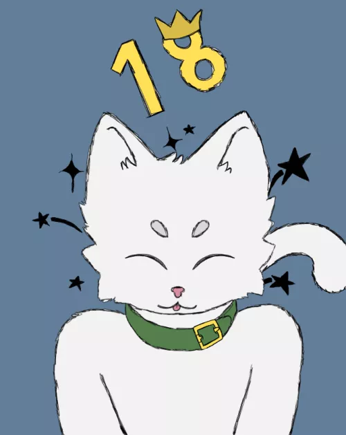 Birthday art for my OC