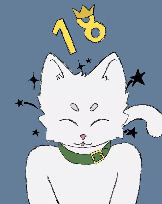 Birthday art for my OC