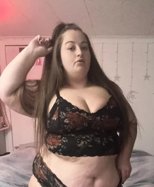 Bunny loves her hair straight.