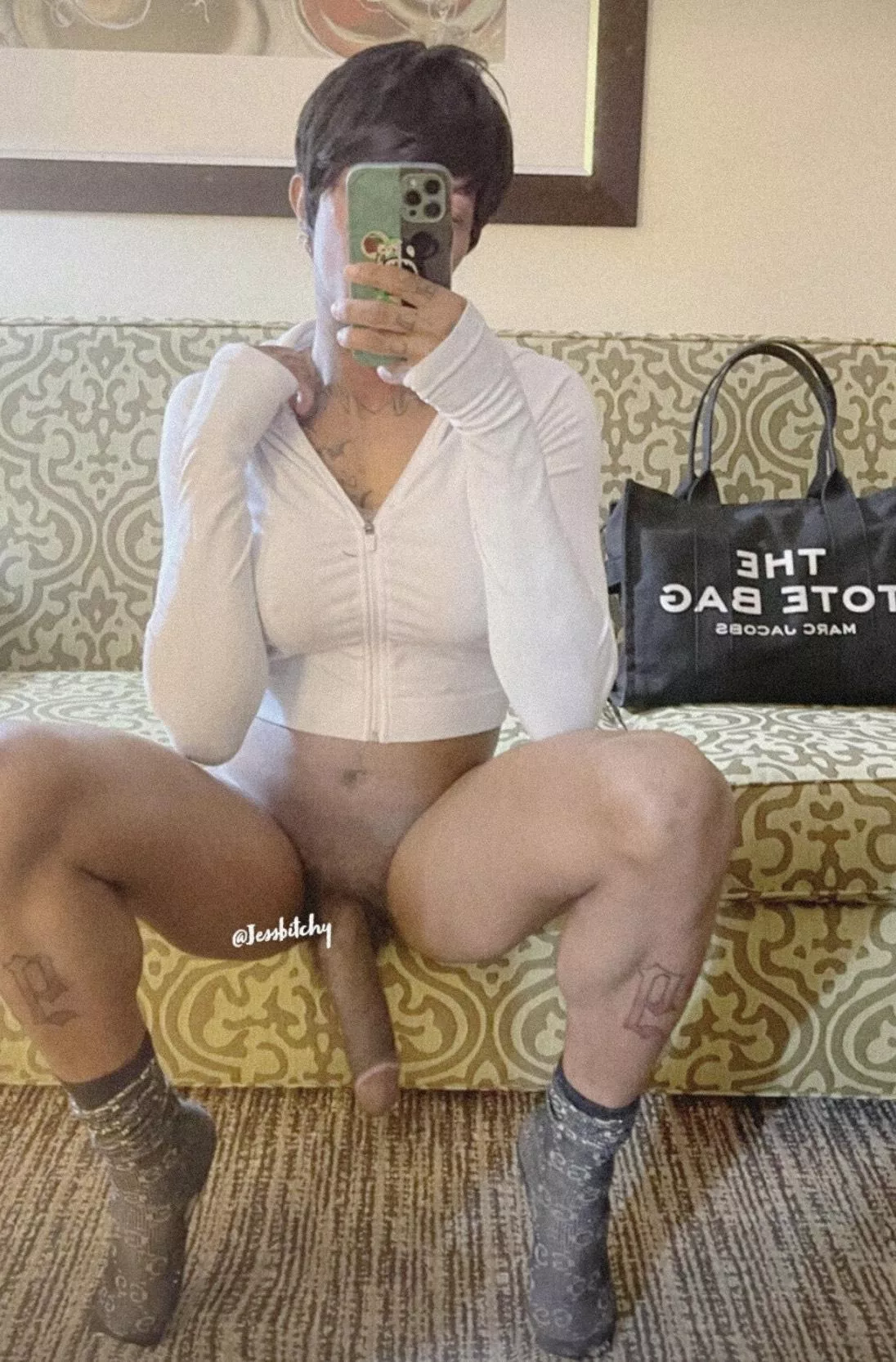 Come sit on mommy lap tell me what you want for Christmas 🍆