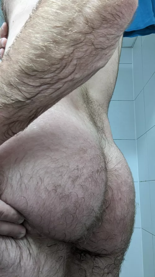 Do you like thick hairy bums fresh out the shower?