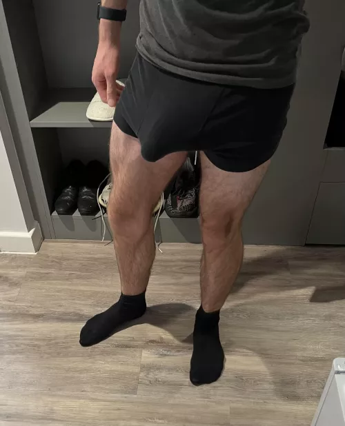 Do you think it’s as hairy as my legs?