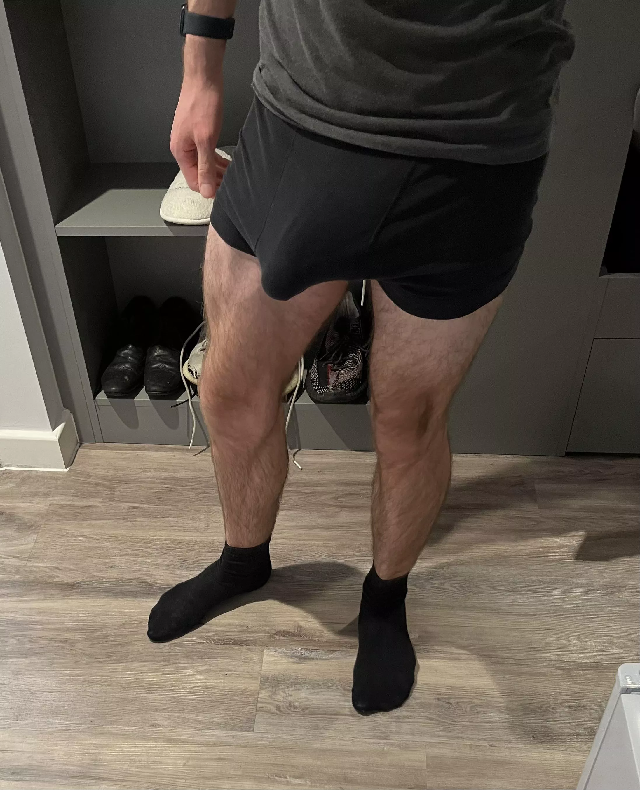 Do you think it’s as hairy as my legs?