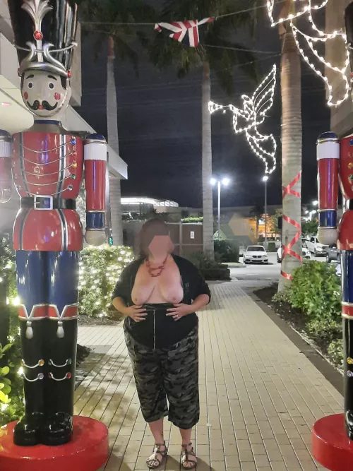 Early Christmas flash from the wife! I think the Nutcracker was embarrassed!