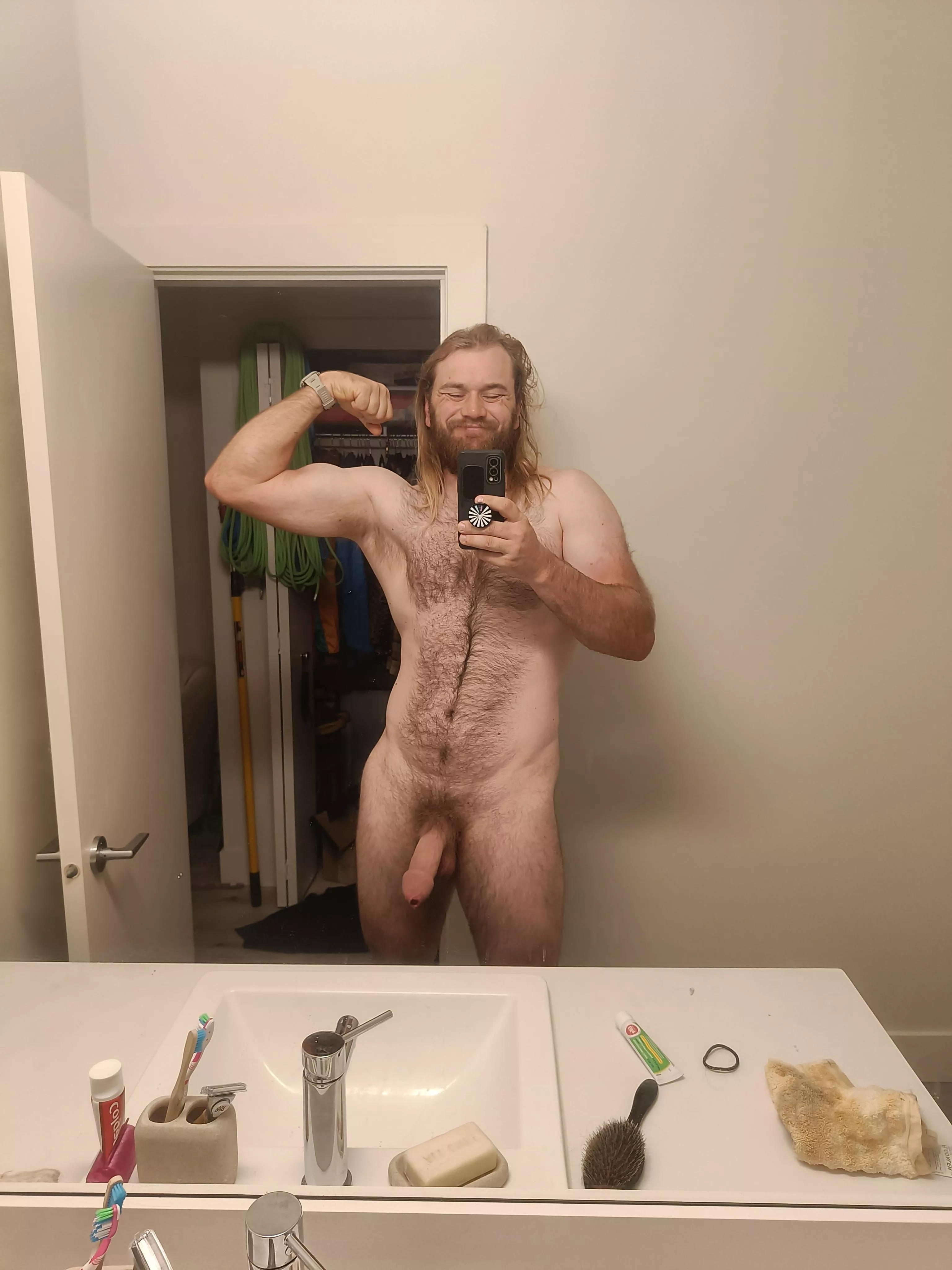 Feeling daring leaving my doors open, hope my roommates come by. What should I do next?