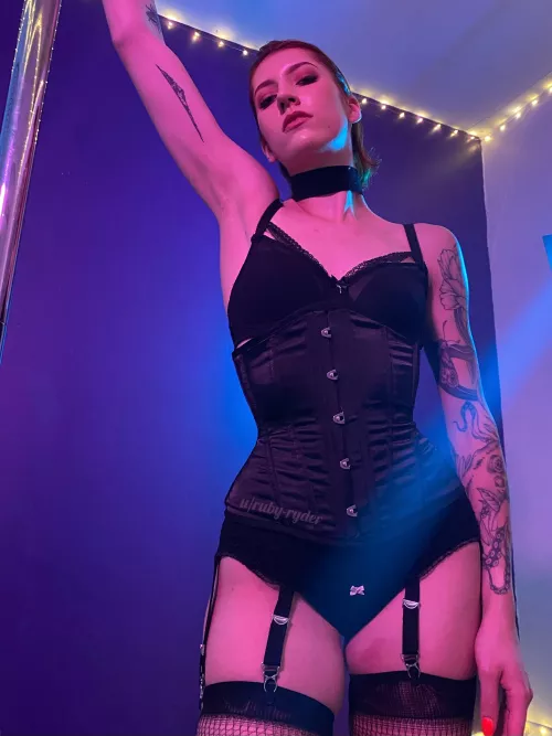 Garters and corsets, yes please!