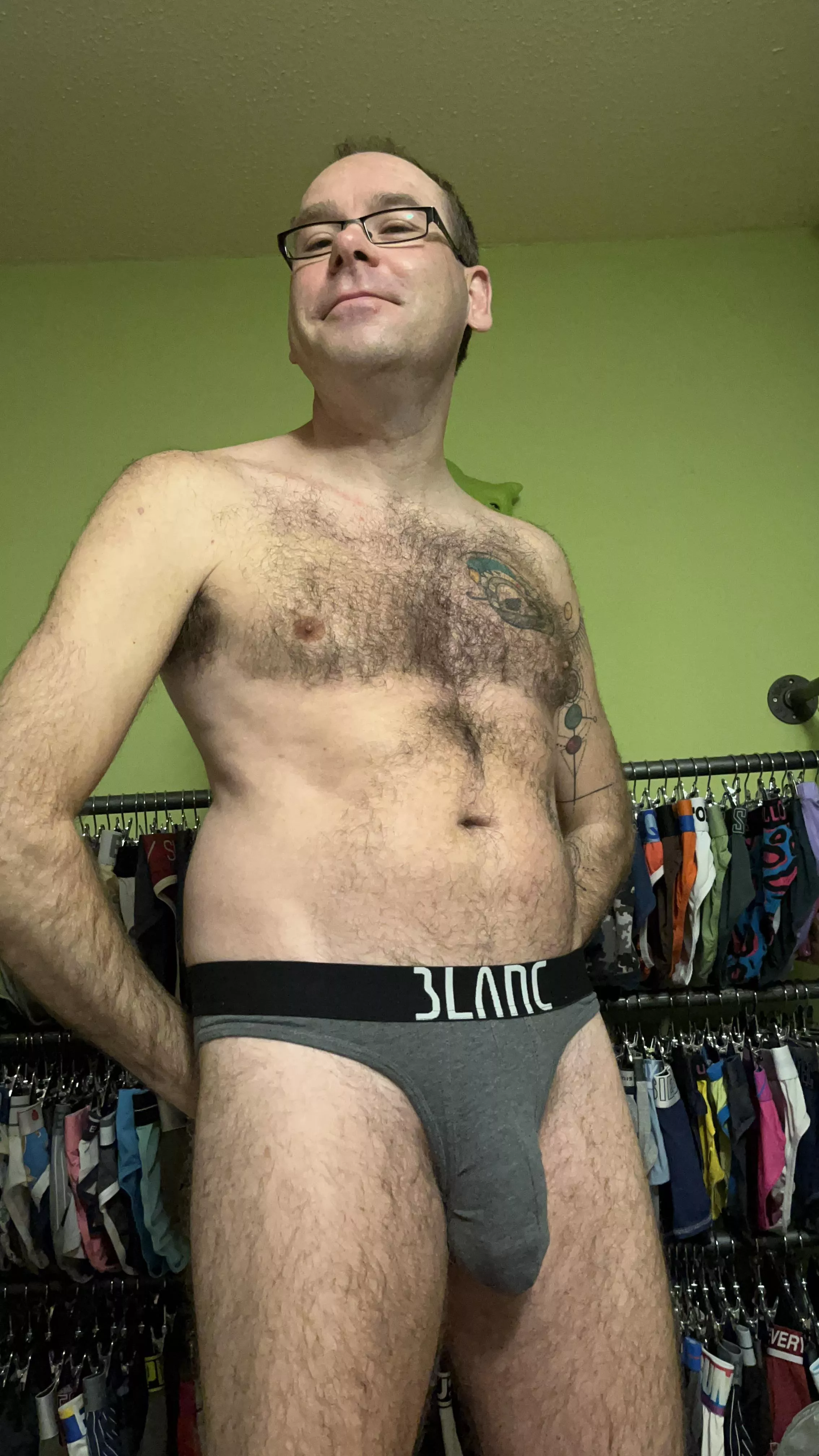 Grey day, grey undies