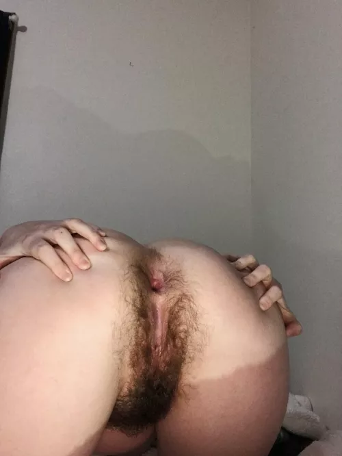 Hairy pussy reveal, what do you think??