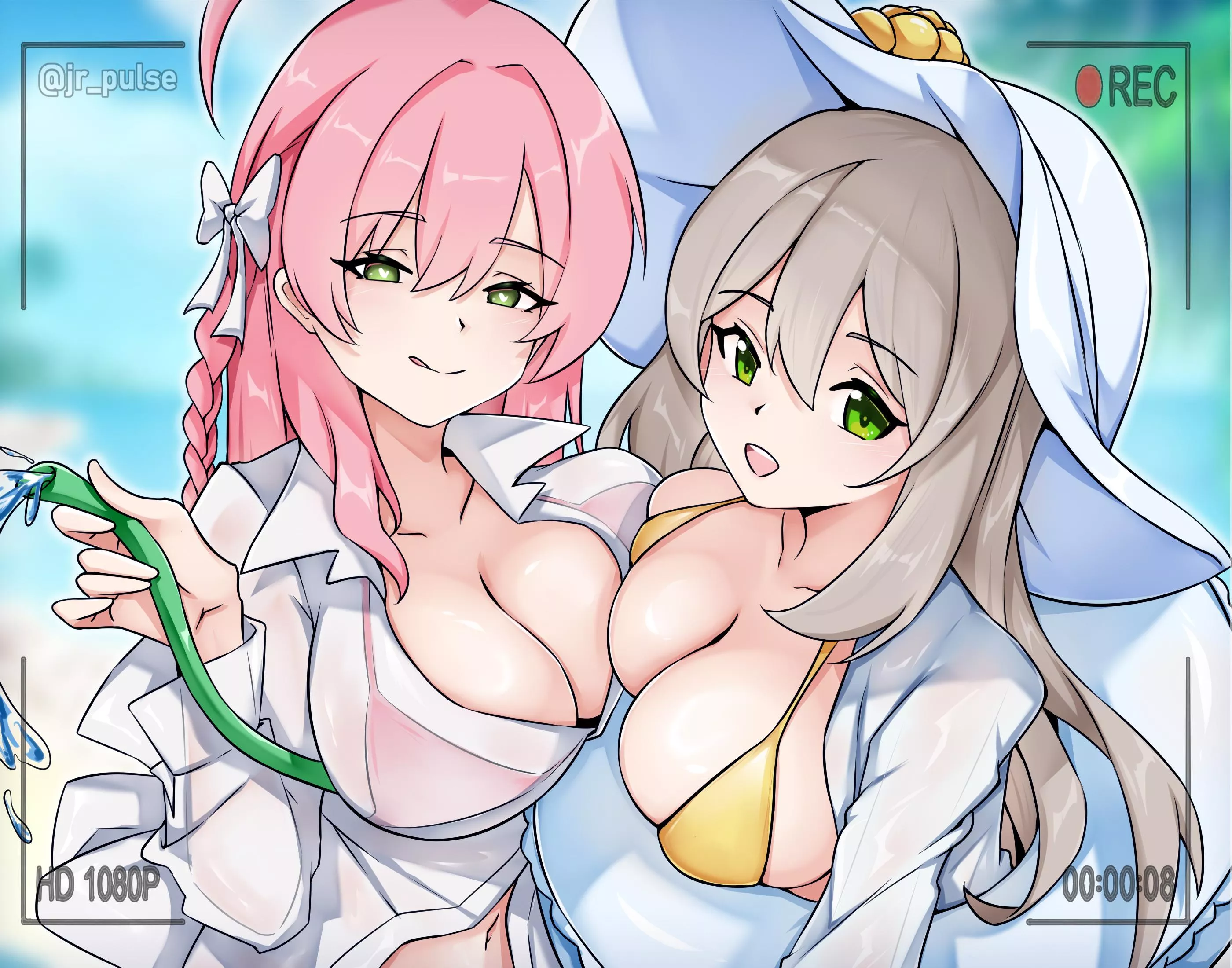 Hanako x Nonomi (jr_pulse) [Blue Archive]