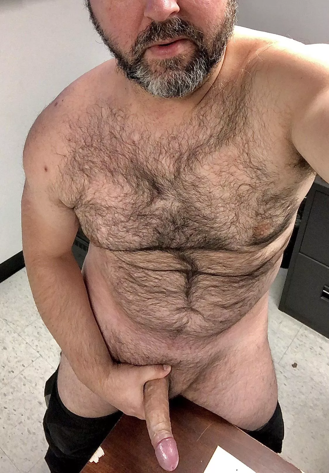 Have you ever dreamed of your bearded boss, bending you over, and filling you with his sauce?