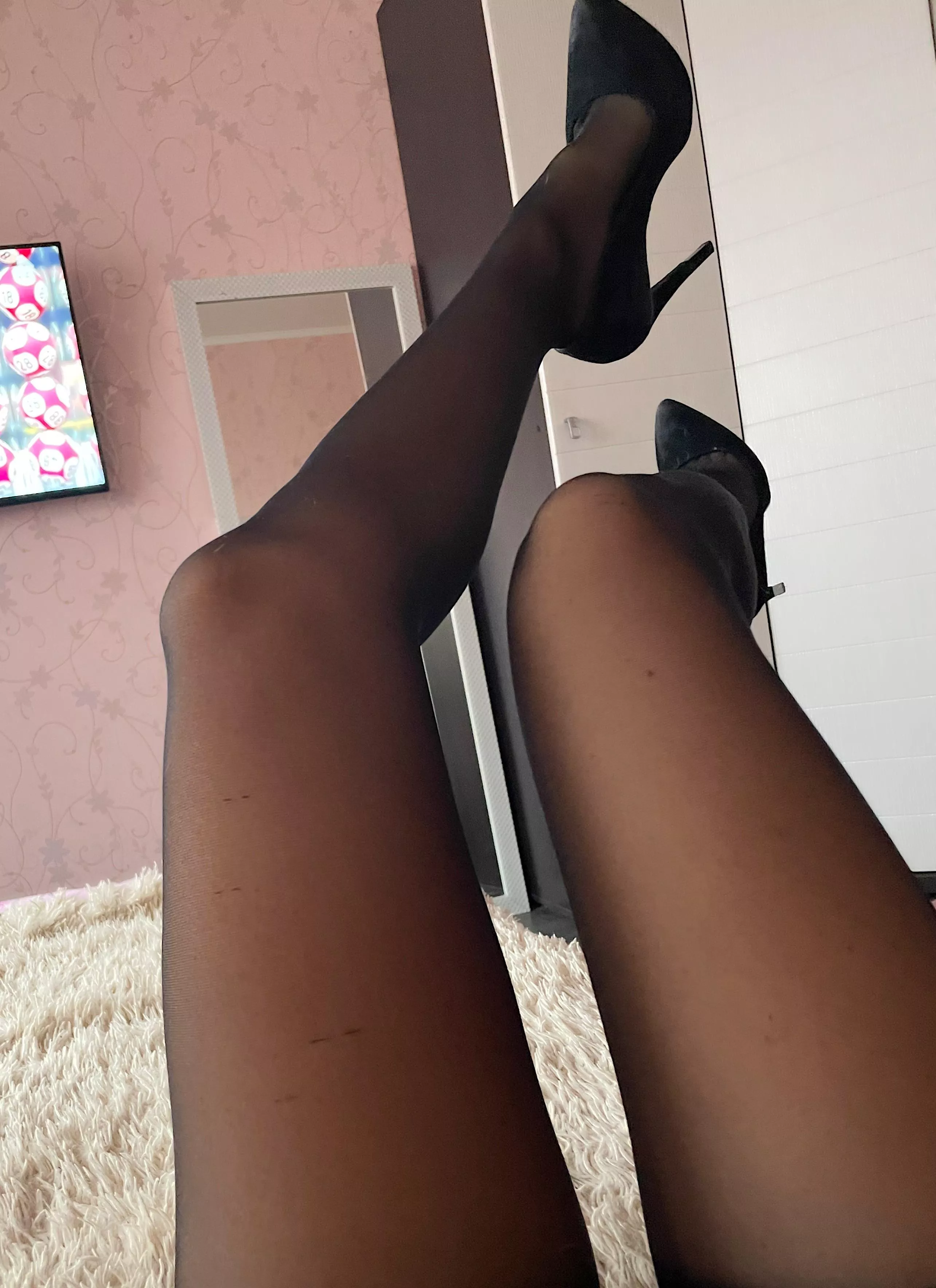 I’ll keep them on when I ride you