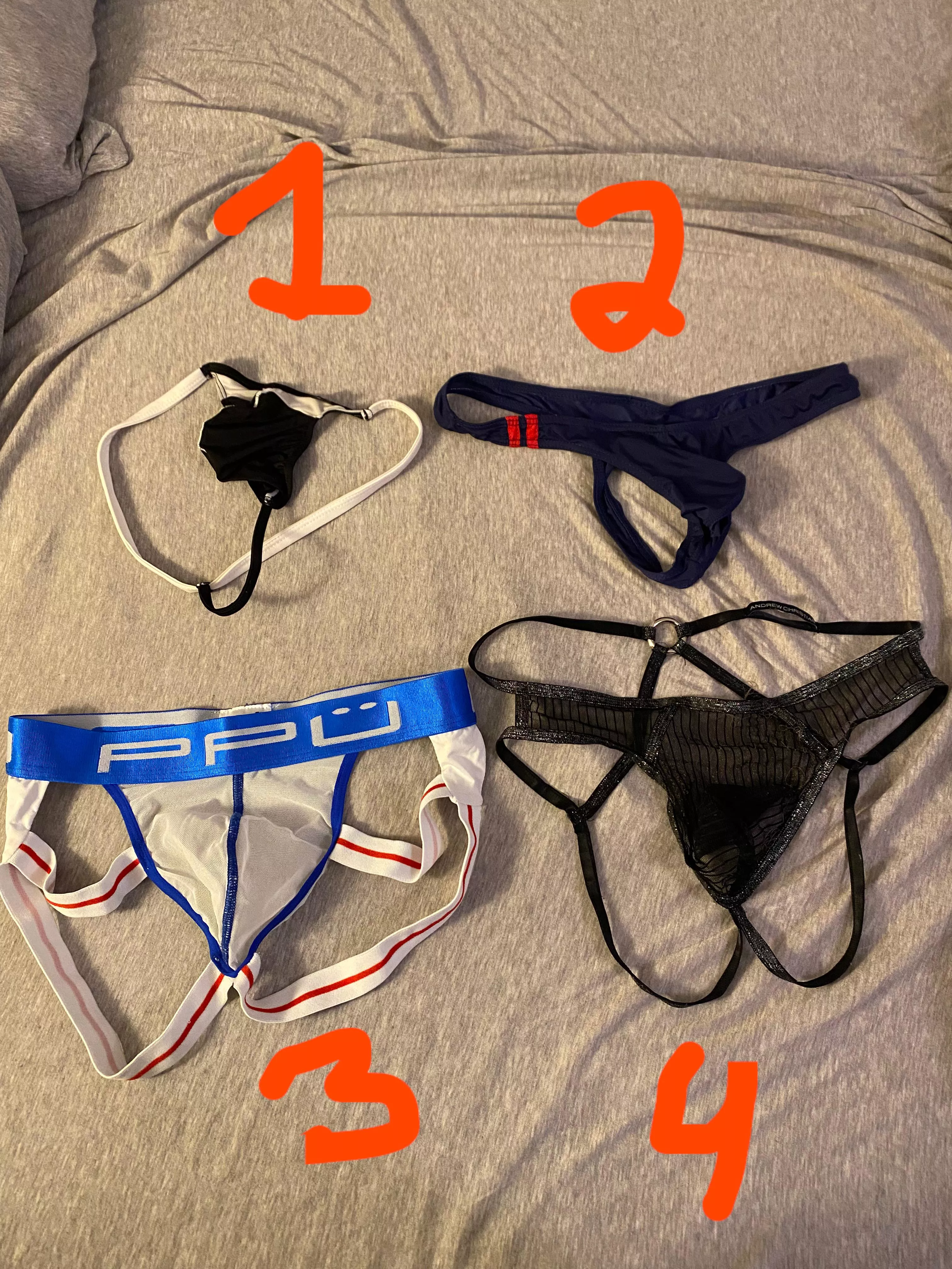 I’m about to shave my cock and ass, you pick what I wear after!