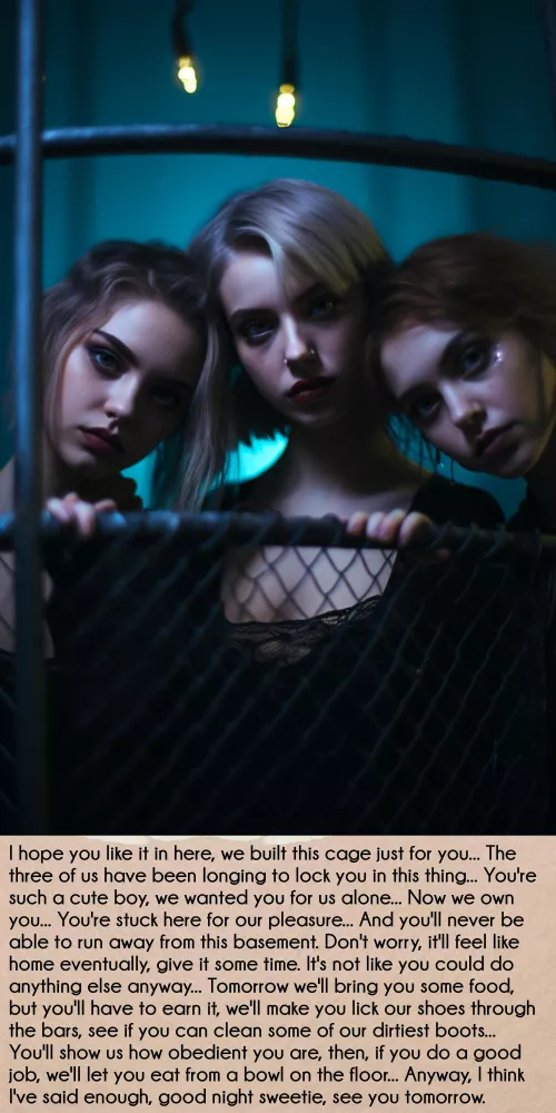 It isn't just a cage, it's your new home