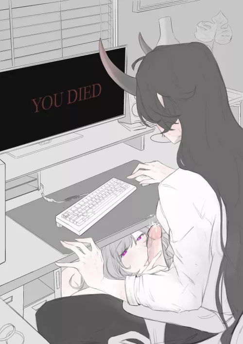 Let me be your under desk support <3