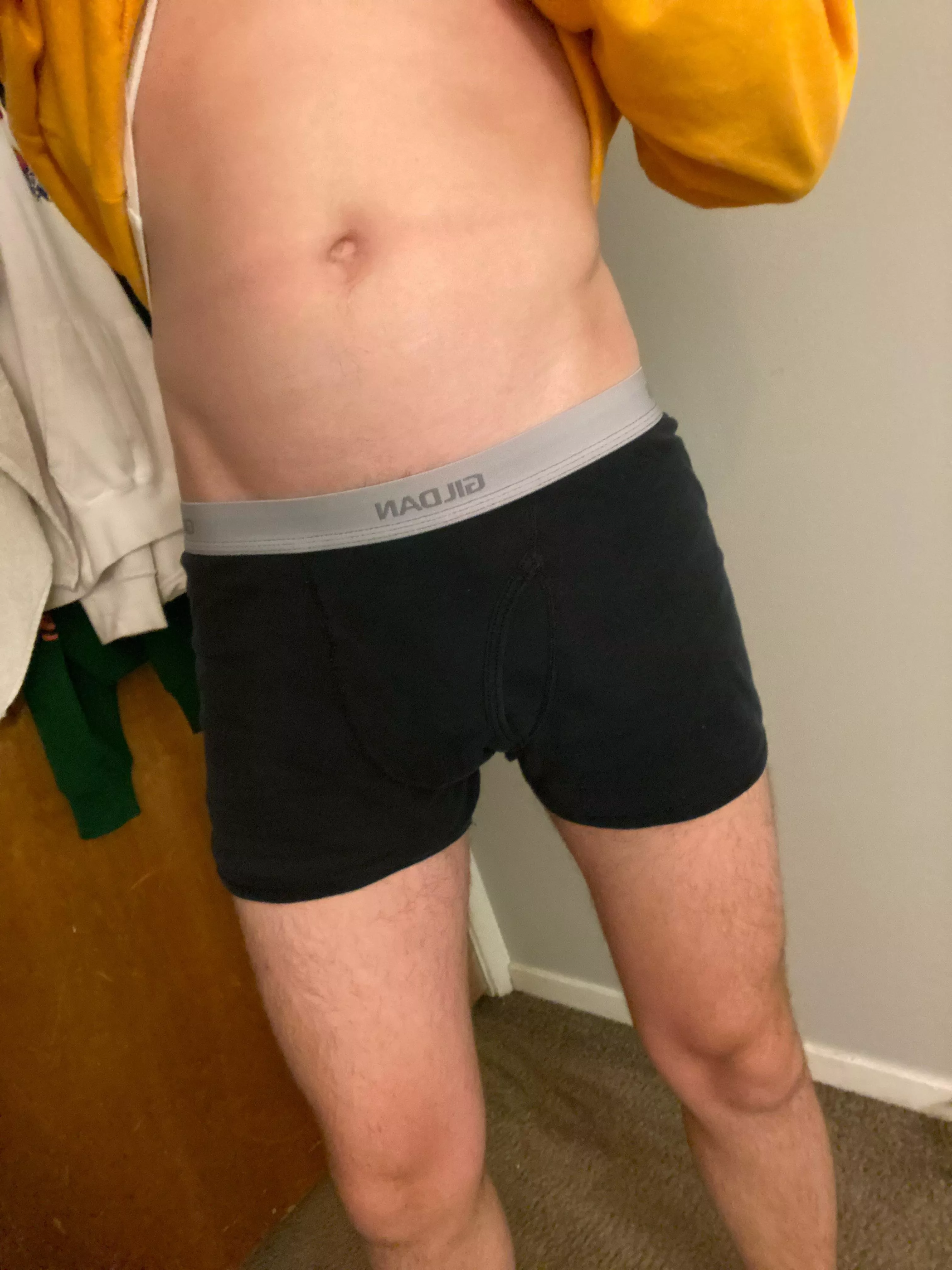 Love it when my underwear are loose from a day at work