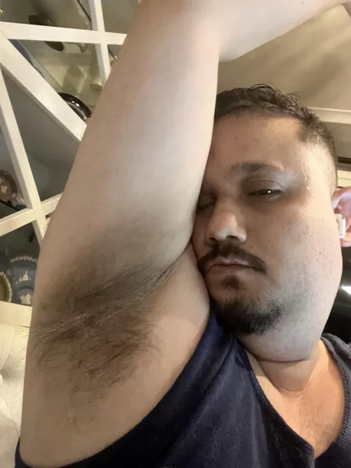 Love the way my pits smell at the end of the night.