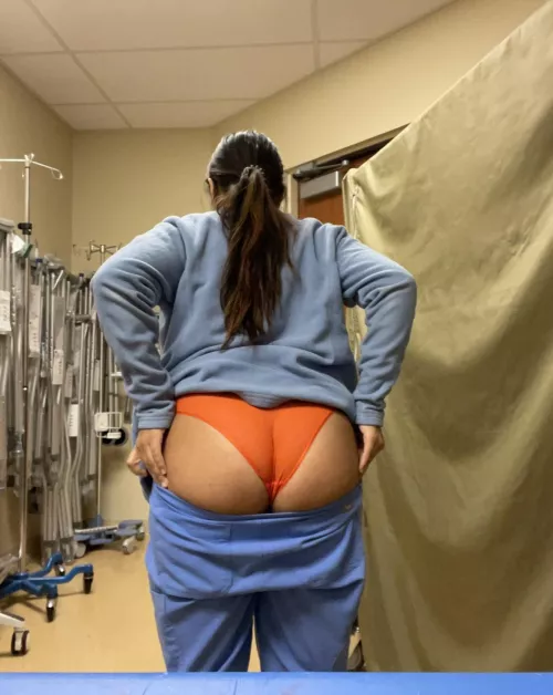 Naughty nurse needs punishment