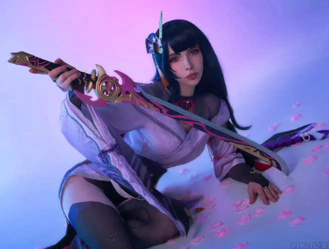 Raiden Shogun cosplay by me (Orion)